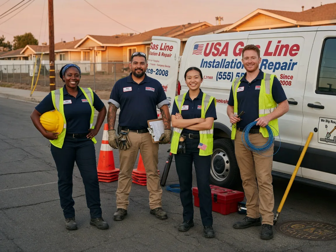 Gas Line Installation company in West Virginia